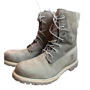 Timberland Women’s Authentic Teddy Fleece Boots / Roll-Top Boots / Size-10W